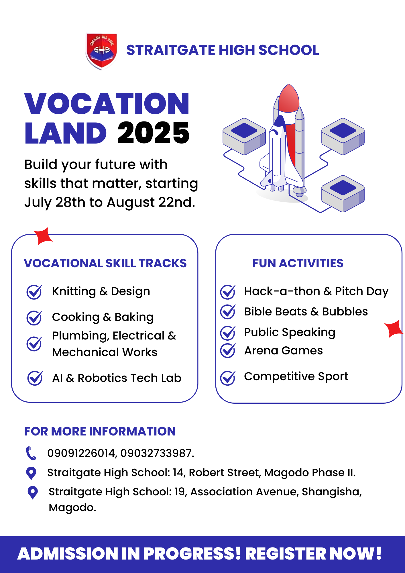 Vocation Land 2025: Building Skills, Shaping Futures